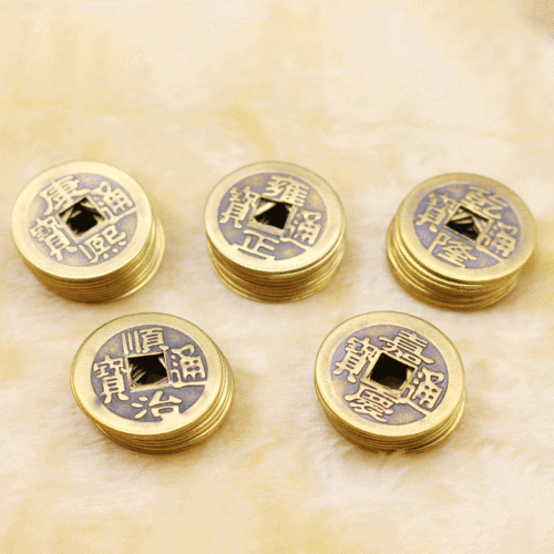 Brass Copper Coins Five Emperors Coins Antique Coins Copper Coins Wholesale Metal Crafts Accessories Accessories Real Copper Five Emperors Coins