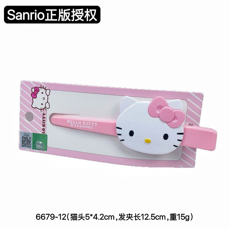 Аксессуары для волос (Licensed Sanrio Hello Kitty) Акриловые зажимы и булавки, милые мультяшные стили
