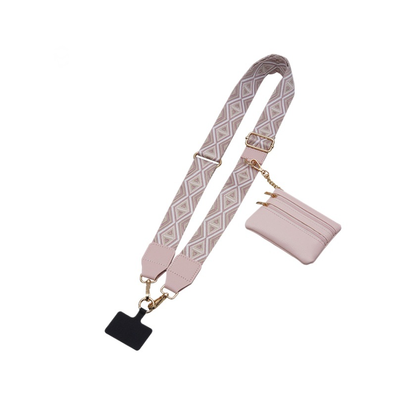 Venta caliente transfronteriza, correa de hombro alargada, correa de teléfono móvil de mensajero, correa de teléfono móvil ajustable, cordón de teléfono móvil con cuello colgante de alta calidad
