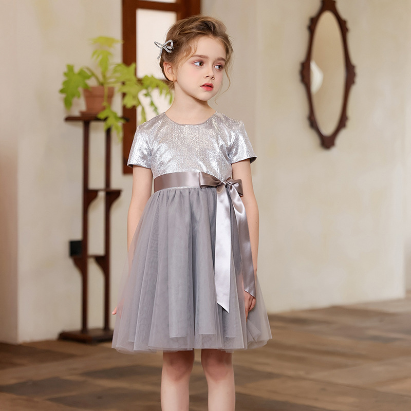 Uniformes de actuación del coro de niños de jardín de infantes para estudiantes de primaria y secundaria, recitación de poesía, discursos, trajes de actuación de danza para niñas