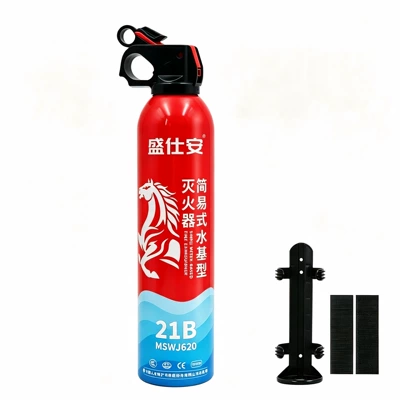 Shengshi'an 21B High-Temperature Resistant Water-Based Vehicle fire extinguisher - shengshian-21b-bracket-velcro