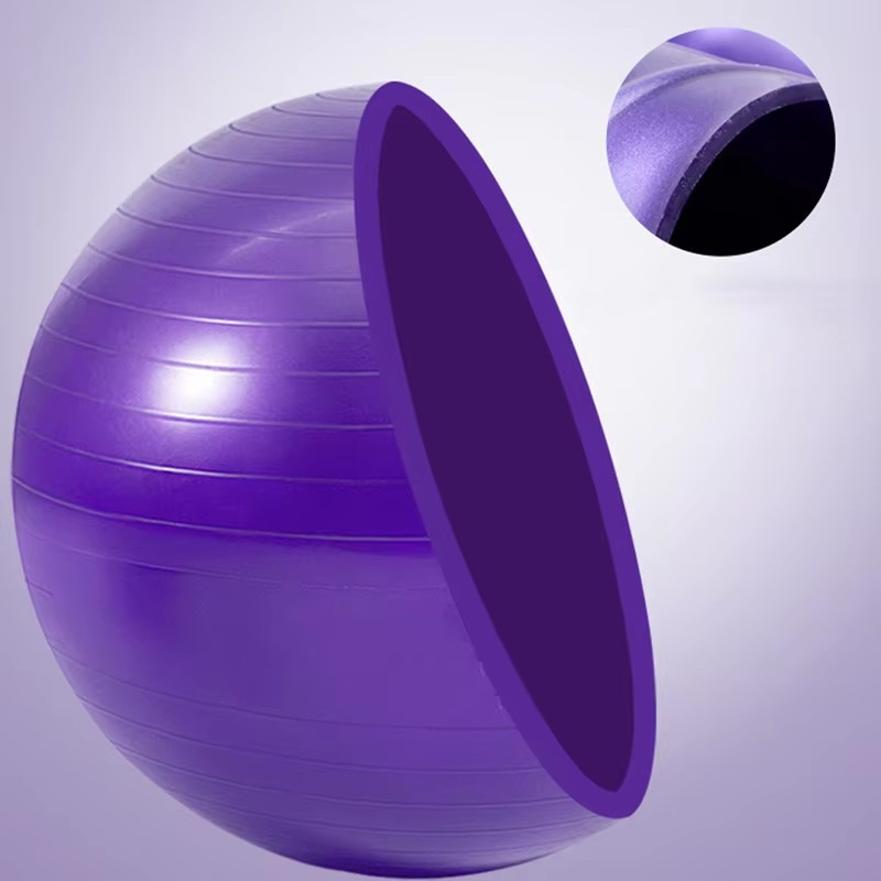 PVC Yoga Ball 45cm estudio de yoga a prueba de explosiones engrosamiento fitness ball ejercicio equilibrio bola de yoga
