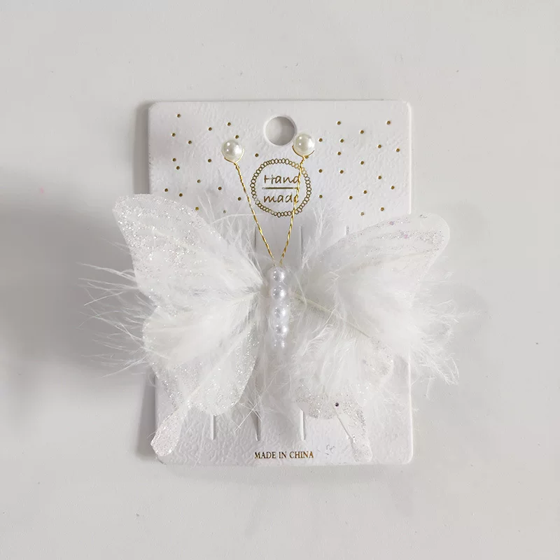  handmade feathers butterfly simulation butterfly Super Fairy 簪 娘 娘 娘 手 стиль древний аксессуары для волос занавес 3-4 дня волосы