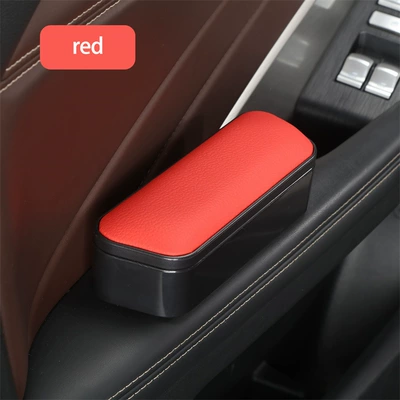 booster add seat armrest — Armrest box - thickening-can-raise-the-big-red-17cm-long-and-6cm-wide