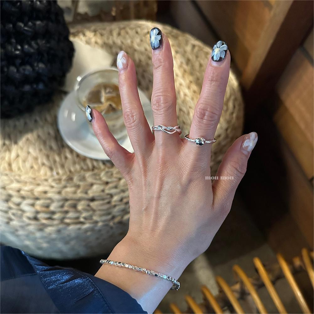 6g Weight Open Rings Classification 1 Piece Quantity Holiday, Travel, Daily Occasion 925 Sterling Silver Material Heart Shape Pattern Women's Gender Casual, Elegant, Streetwear Style 925 Sterling Silver Heart Shape Open Rings 1
