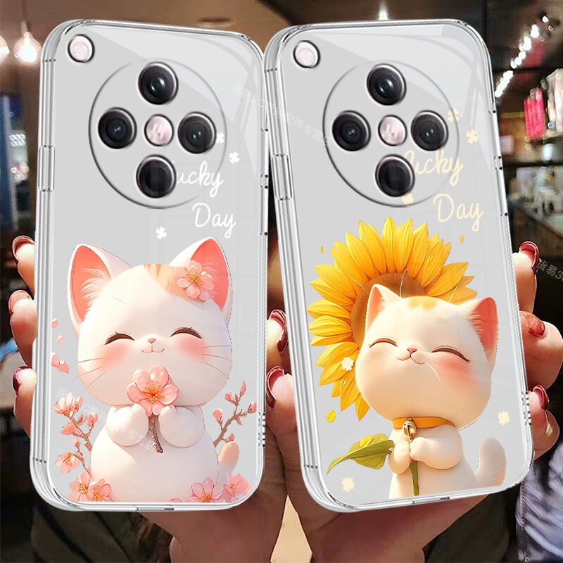 Suitable for Oppofindx8 Mobile Phone Case Findx7/Findx6/Findx5 Transparent Findx3 Cartoon Pkb110