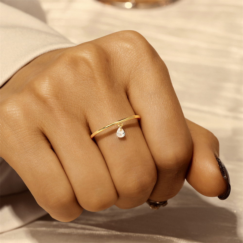 1g Weight Zircon Inlay Material Charm Rings, Rings Classification 7 Ring Size 1 Piece Quantity Wedding, Date, Engagement Occasion 925 Sterling Silver Material Cross, Star, Heart Shape Pattern All Seasons Season Women's Gender Inlay Design Simple Style Style Gold Color 925 Sterling Silver Zircon Cross Star Heart Shape Charm Rings Rings 925 Sterling Silver Rings 45