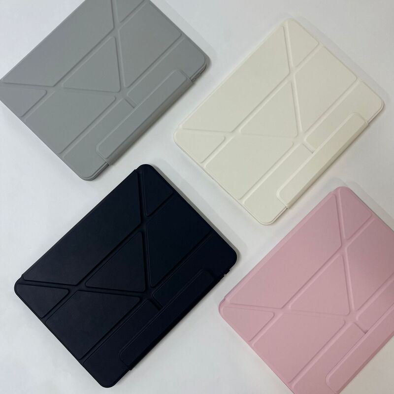 For 3 y support 2024 new iPad Air(M2) protective case Air11 acrylic 13 inch rotating vertical screen