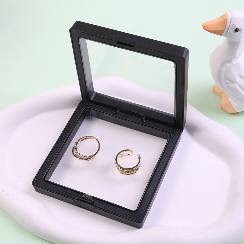 Nueva caja de almacenamiento de uñas desgaste tablero de exhibición de uñas caja de almacenamiento de organización de joyas pieza de uñas caja de almacenamiento a prueba de polvo