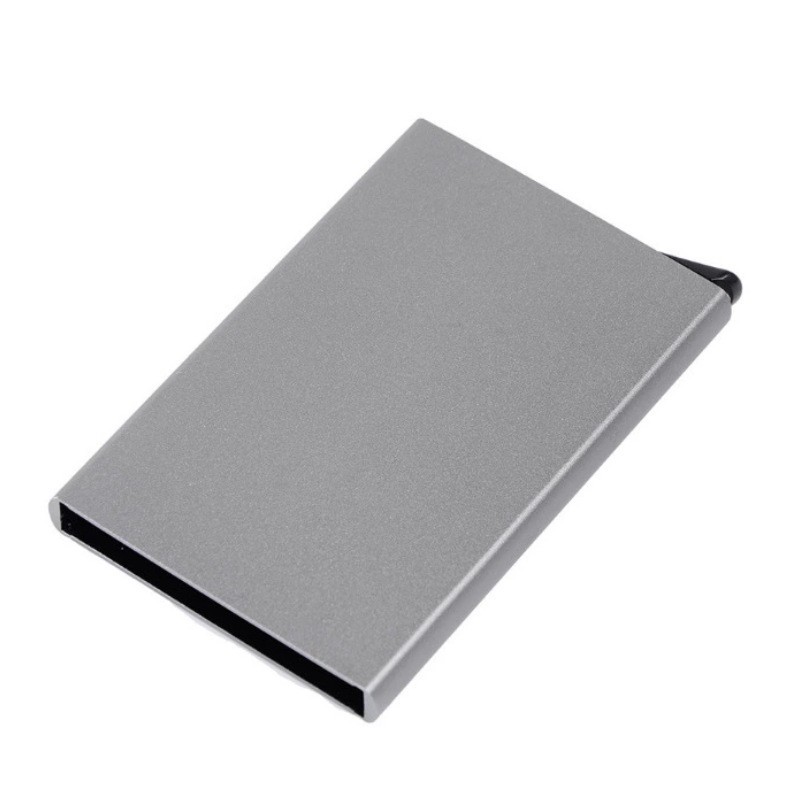 Caja organizadora de tarjetas, almacenamiento antideslizante y antirrobo para tarjetas de visita y crédito