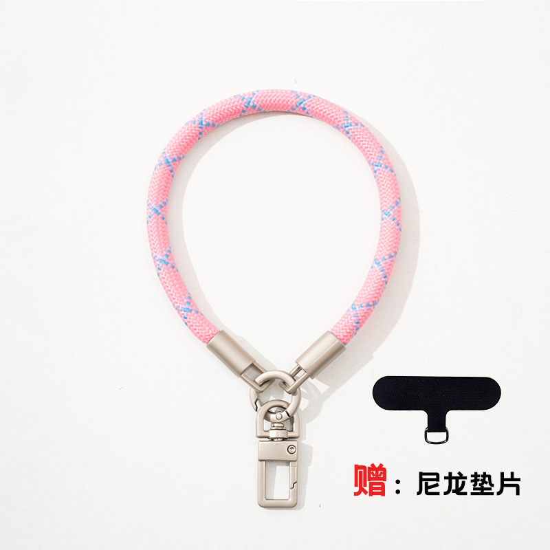 高端短手腕手机挂绳可拆户外防摔防丢垫片挂件手机壳相机挂绳|undefined