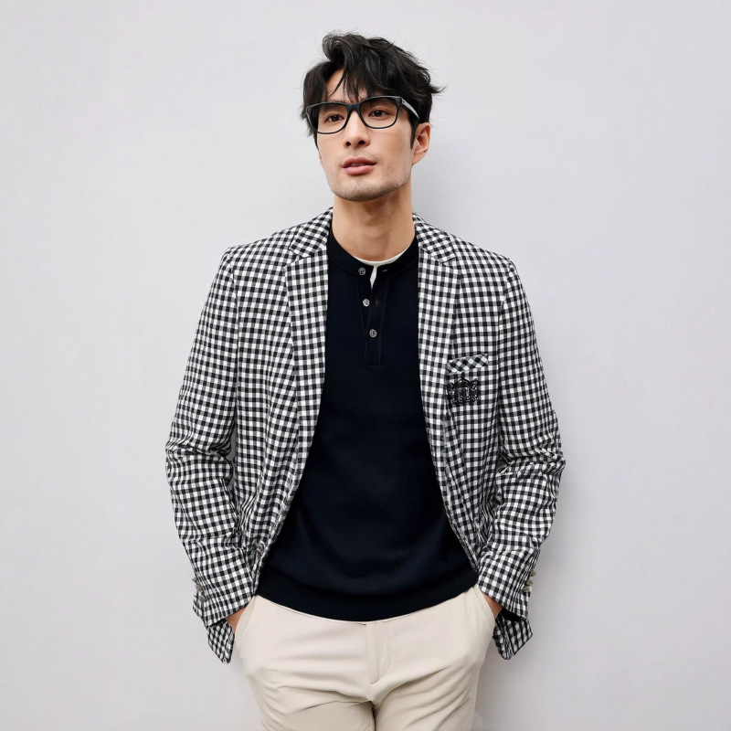 【Mall Clearance Special Price】Spring and Autumn Men's Jacket Outdoor Casual Suit Cardigan Long Sleeve Casual Wear