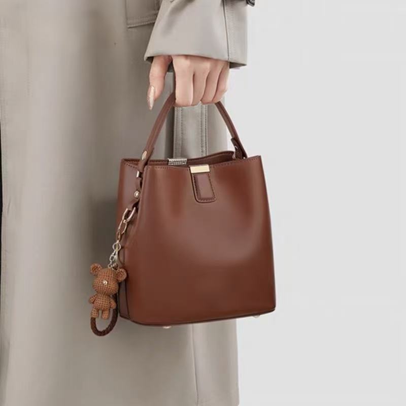 Bucket Bag for Women 2025 New Fashion Versatile Vegetable Basket Handbag for Women High-End Niche Single Shoulder Crossbody Bag