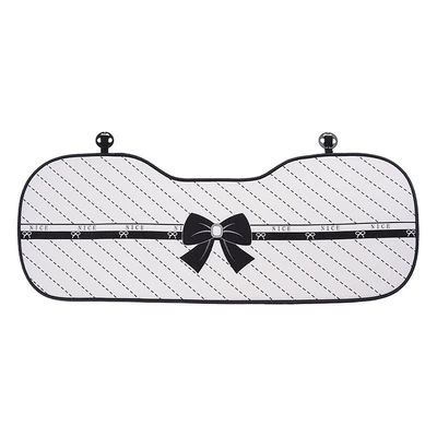 Waist support — Comfortable Soft Car Cushion - gift-bow-cushion-white-rear-seat