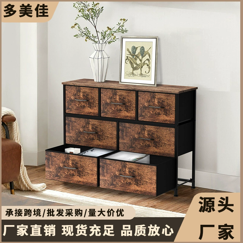 Шкаф для хранения Простой бытовой многослойный тканый ящик для ящика многофункциональный шкаф для хранения