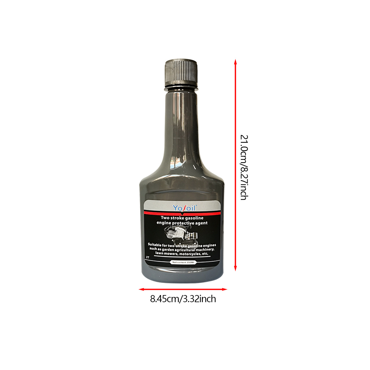 Two-Stroke Gasoline Engine Protectant Is Exclusively Available for Cross-Border Trade, Used for Gardening, Agricultural Machinery, Lawn Mowers, and Motorcycles