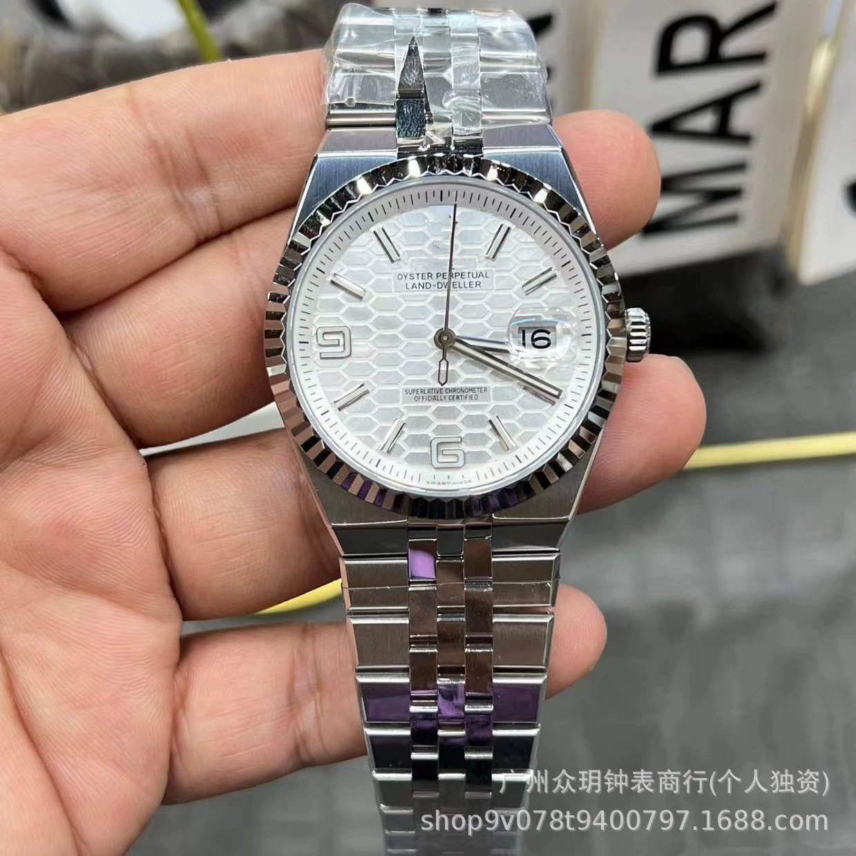 Men's mechanical watch, 40mm, fully automatic