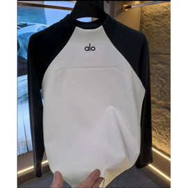 高领卫衣打底男士修身秋季速干运动服长袖跑步轻奢运动打底衫