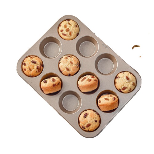 9-in-1 Muffin Pan Creative DIY Home Baking Flat Muffin Cup Baking Tray Non-stick Cake Mold