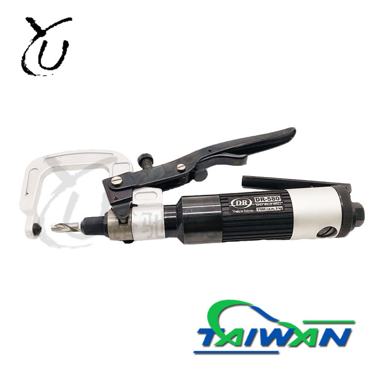 台湾DR博士气动钻打孔机气动钣金钻、气动工具气动钻DR-580