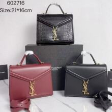 YL新款鳄鱼纹石头纹单肩斜挎包信封包链条女包小方包