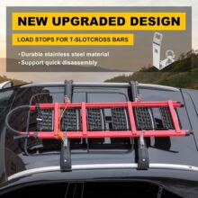 SYDSZ Load Stops T Slot Replacement Cross Bar for Roof Rack