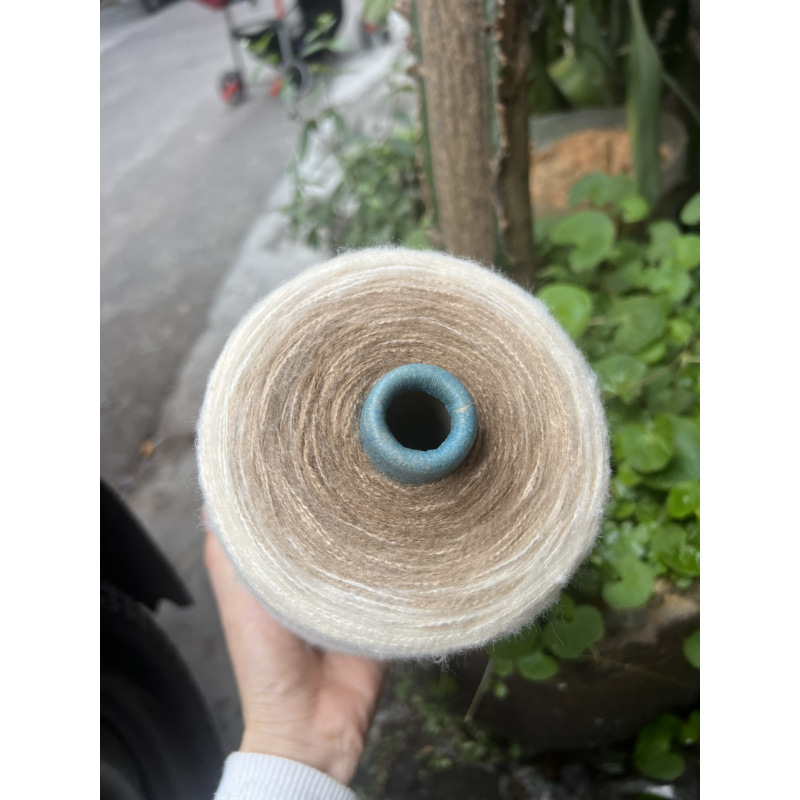 鹿毛绒股手工渐变蛋糕线柔软亲肤披肩围巾毯子毛衣钩织一斤装|undefined