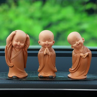 Safe Little Monk Car: Car ornaments - all-along-with-the-abc-send-essential-oil-glue-cushion