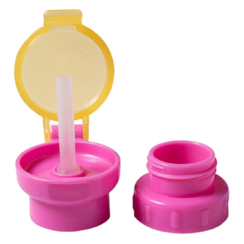 Новая новая японская детская соломенная крышка, детский портативный напиток в бутылках, крышка для преобразования рта бутылки с защитой от перелива, трансграничная