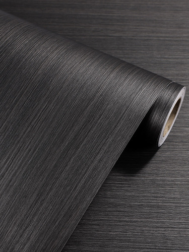 S83V wholesale black sticker self-adhesive wallpaper fish tank renovation bar kitchen waterproof frosted cabinet color changing film