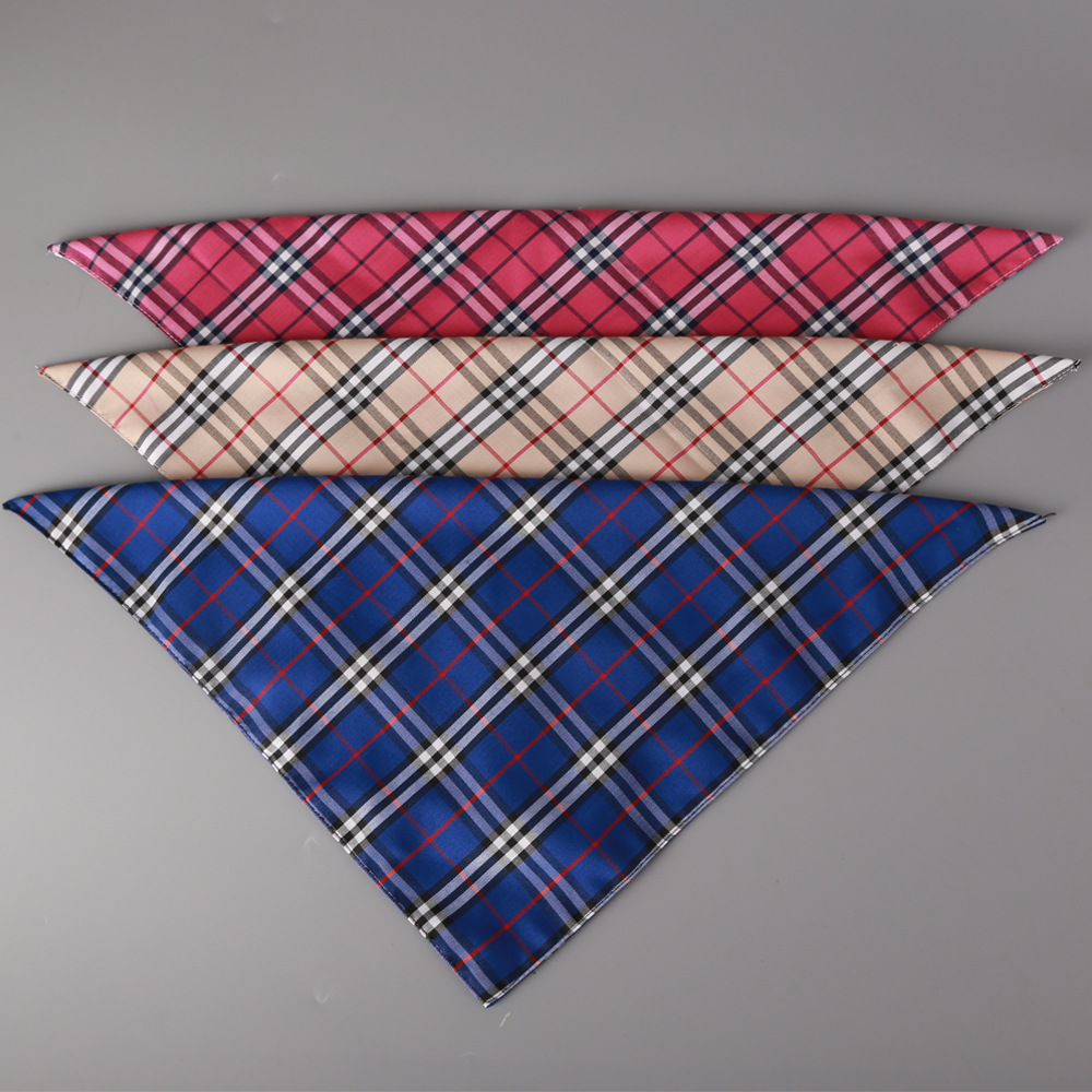 Fabricante en stock transfronteriza mascota bufanda perro doble capa algodón triángulo toalla mascota saliva toalla perro bufanda perro toalla