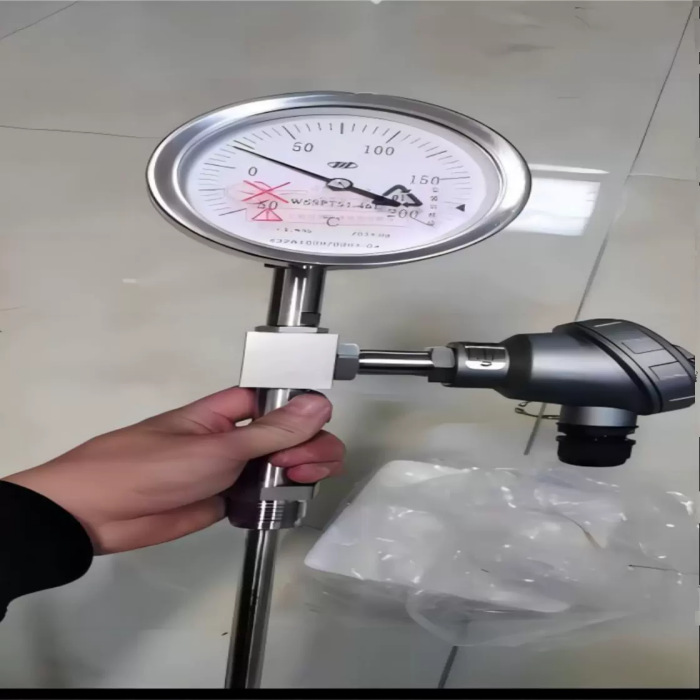 重庆川仪WSS一体化双金属温度计