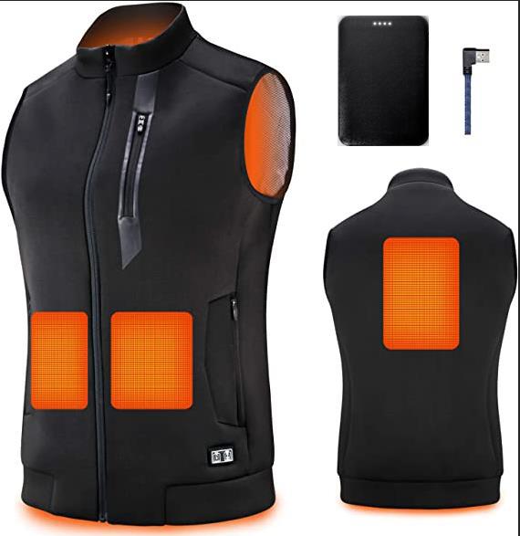 그래핀 가열 조끼 + 10000 mA 충전 보물