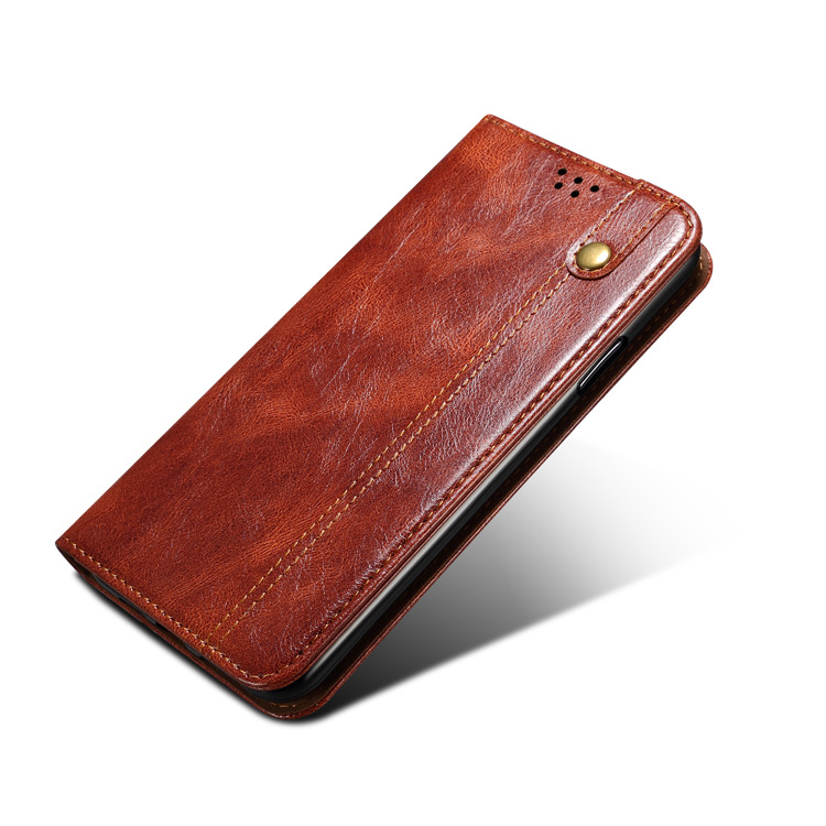 Étui à rabat en cuir magnétique pour Samsung A54, A14, M52, support de carte A04_voghion.com