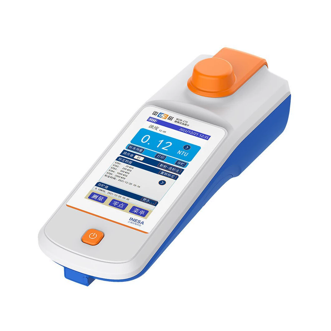 WZB-175 Портативный измеритель мутности Измеритель мутности с сенсорным экраном Инструмент для измерения мутности Ручной детектор мутности