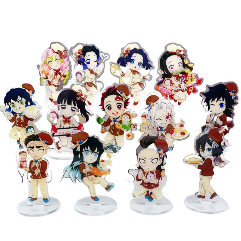 Demon Slayer: Kimetsu no Yaiba stand Valentine's Day limited peripheral acrylic stand a variety of Japanese anime desktop decorations without materials