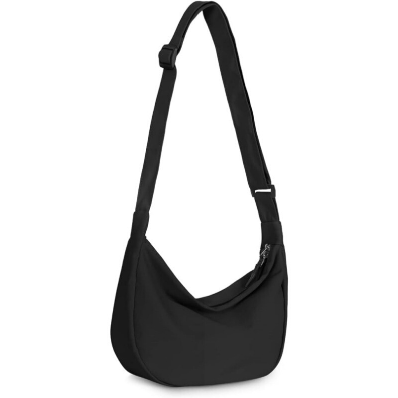 Small Sling Crossbody Bag, Men's and Women's Fashion, Mini Crescent Bag with Adjustable Shoulder Strap Lightweight Nylon Bag Small Sling Crossbody Bag, Men's and Women's Fashion, Mini Crescent Bag with Adjustable Shoulder Strap Lightweight Nylon Bag