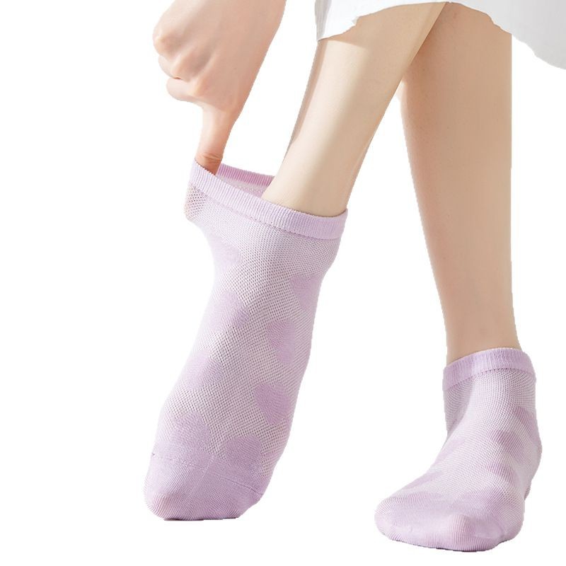 Calcetines para mujeres 2025 nuevos calcetines de verano delgados algodón antiodor sin hueso calcetines primavera y otoño antibacterianos fábrica de tubo corto
