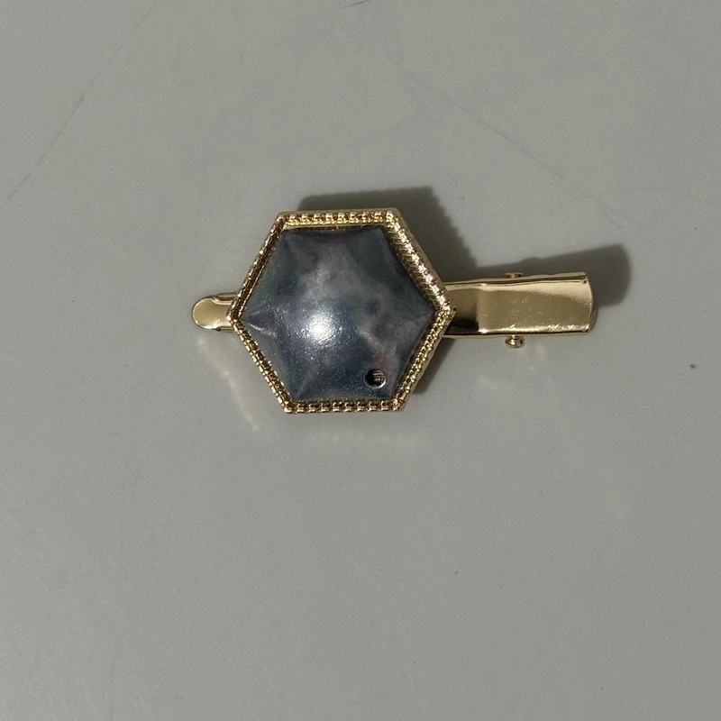 合金宋錦ヘアピン diy アクセサリーアヒルのくちばしクリップ小さなサイドクリップヘアピン空の布生地象嵌底バングクリップ|undefined