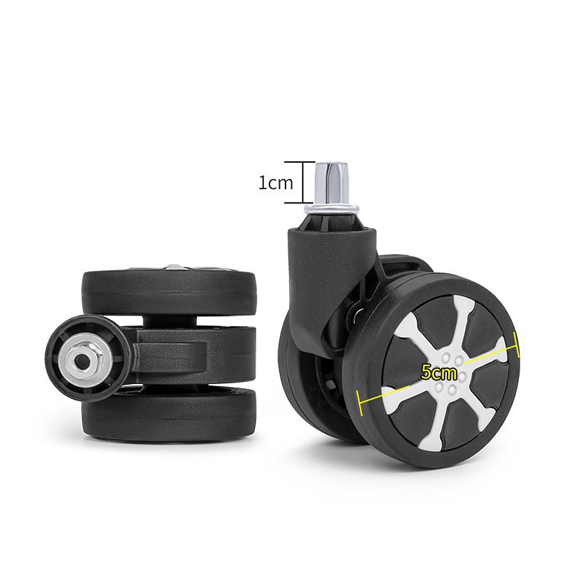W302 # Powerful luggage technology suitcase wheel replacement sliding roller for trolley case DL-180 detachable wheel accessories