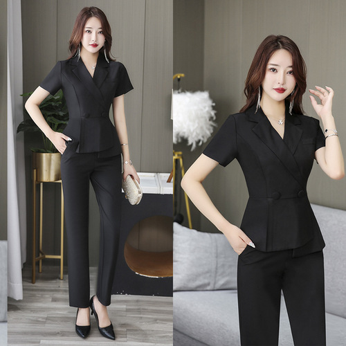 Female pedicure technician's clothes cover belly, foot bath work clothes, autumn and winter massage clothes, women's slimming health care foot bath work clothes