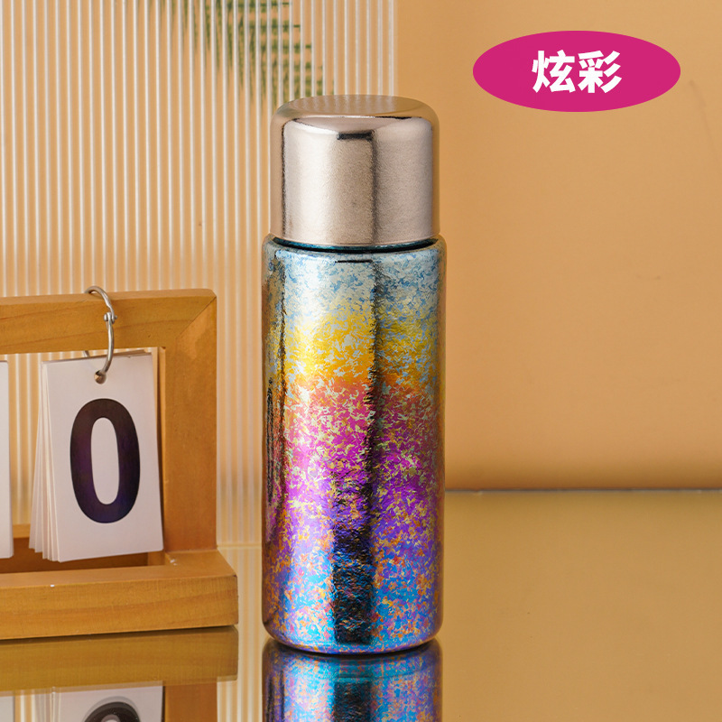保温杯纯钛磁吸钛杯双盖水杯高颜值随行便携杯子创意礼品中秋批发|undefined