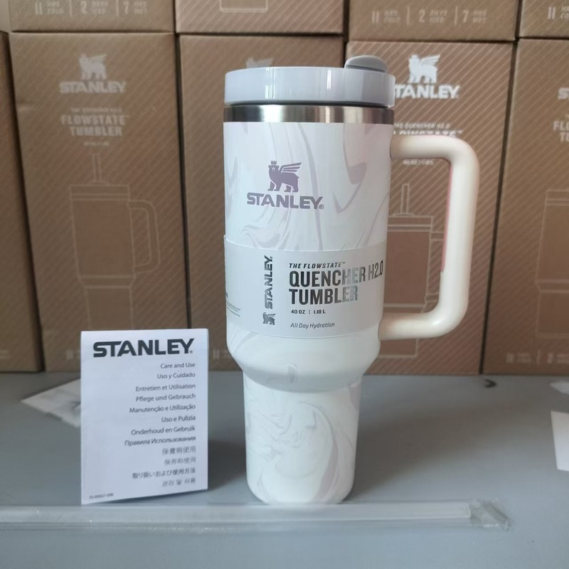 跨境亚马逊史丹利保温杯stanley2代40OZ大容量冰霸不锈钢车载吸管|undefined
