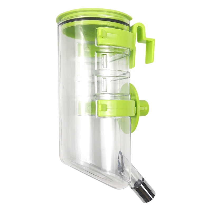 Taza de agua para mascotas, botella de agua para conejo, perro, gato, taza de agua potable, alimentador de agua, tipo de suspensión automática para perros