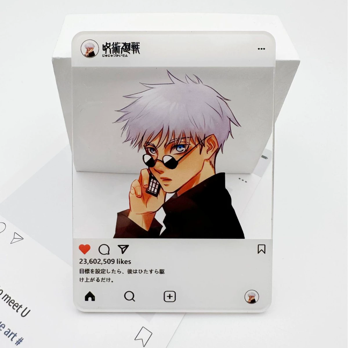 Акриловый брелок для ключей (Jujutsu Kaisen) с глазным рисунком, легкий, 0.014 кг, несколько дизайнов