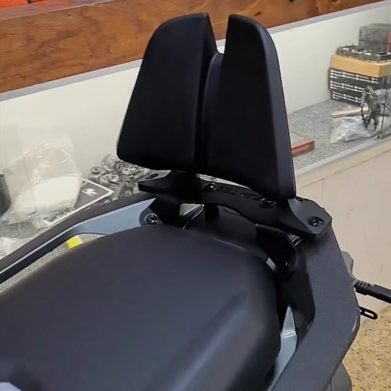 Suitable for Shengshi 368g Modified Backrest, Upgraded Passenger Comfort Back Cushion, Aluminum Alloy Backrest, Backrest and Waist