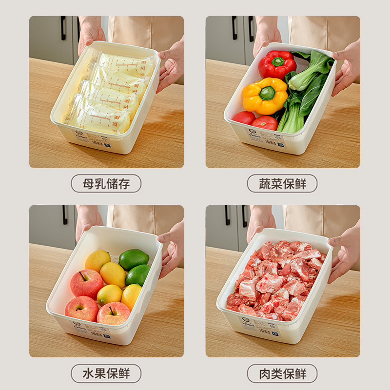 日本銀イオン抗菌母乳専用冷蔵ケース冷蔵庫保存ミルク冷凍食品級保存ミルク収納ケース|undefined