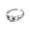 Accessory, glossy ring, European style, Japanese and Korean