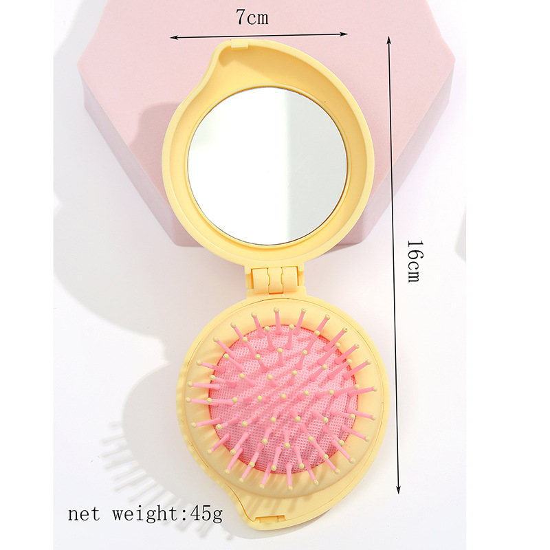 ABS Material Cute Simple Style Solid Color Abs Hair Combs