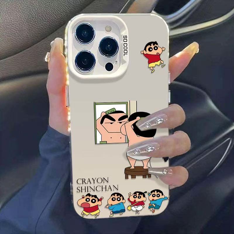 Nueva aplicación para iPhone 16 funda para teléfono móvil Apple 15promax/14 anti-caída 13pro12 Japón y Corea 11x r chica
